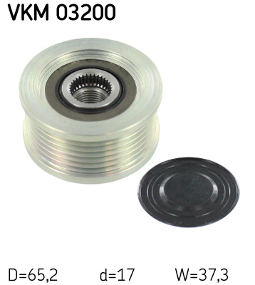 SKF Generátor szabadonfutó VKM03200_SKF